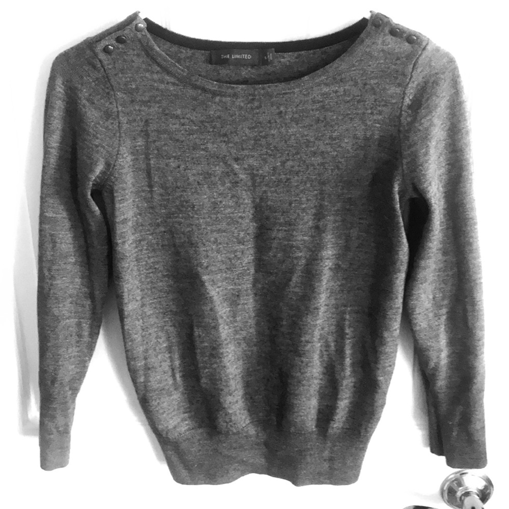 The Limited grey sweater